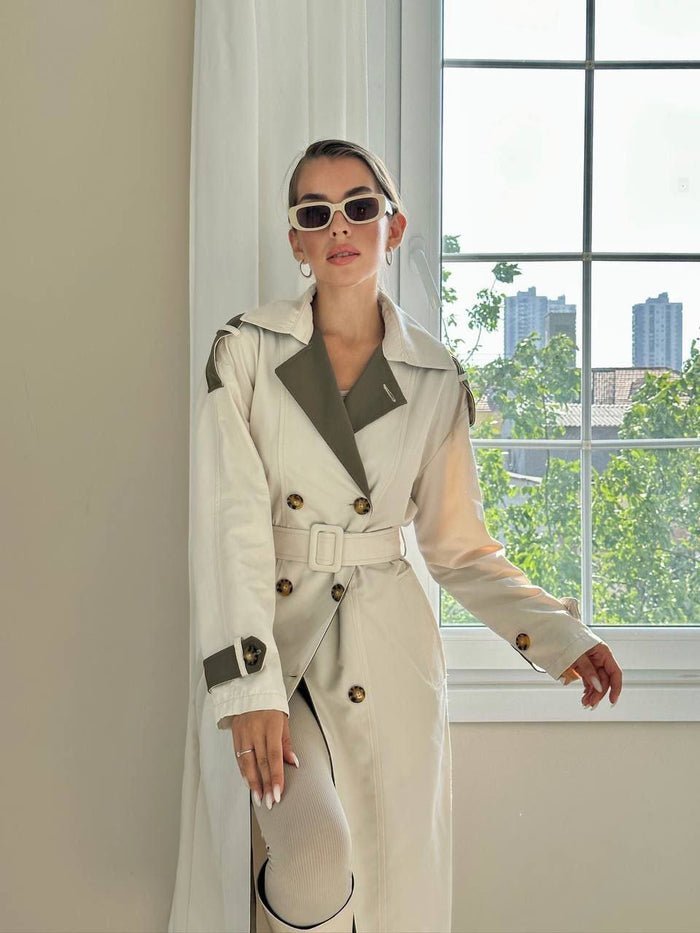 White Trench Coat
